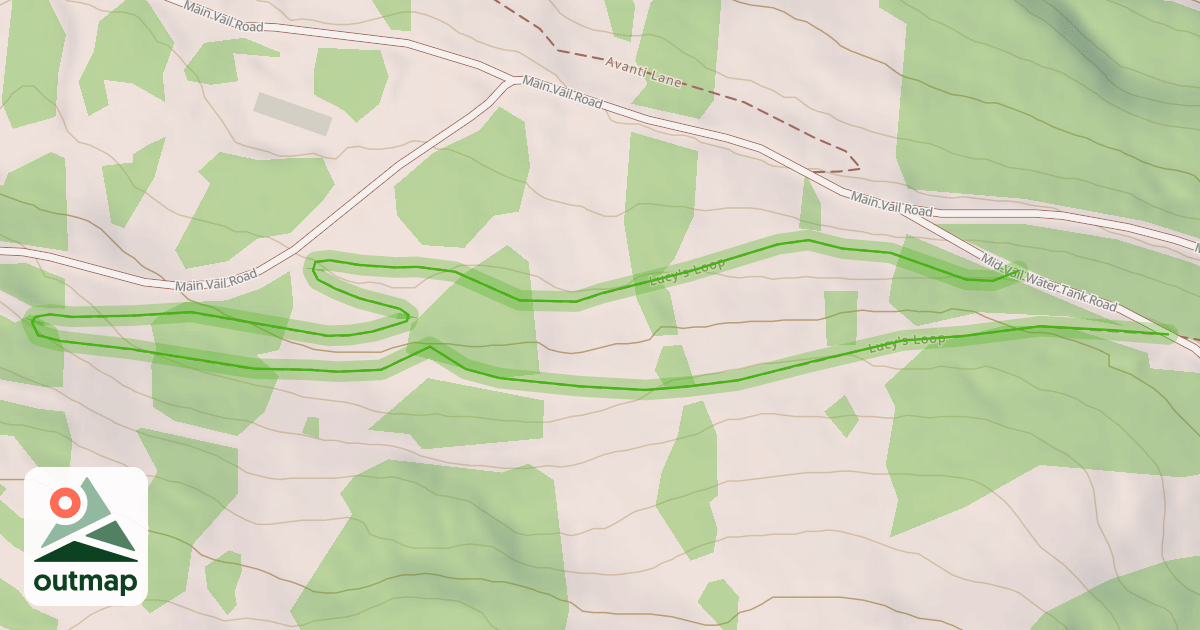 Map of Lucy's Loop