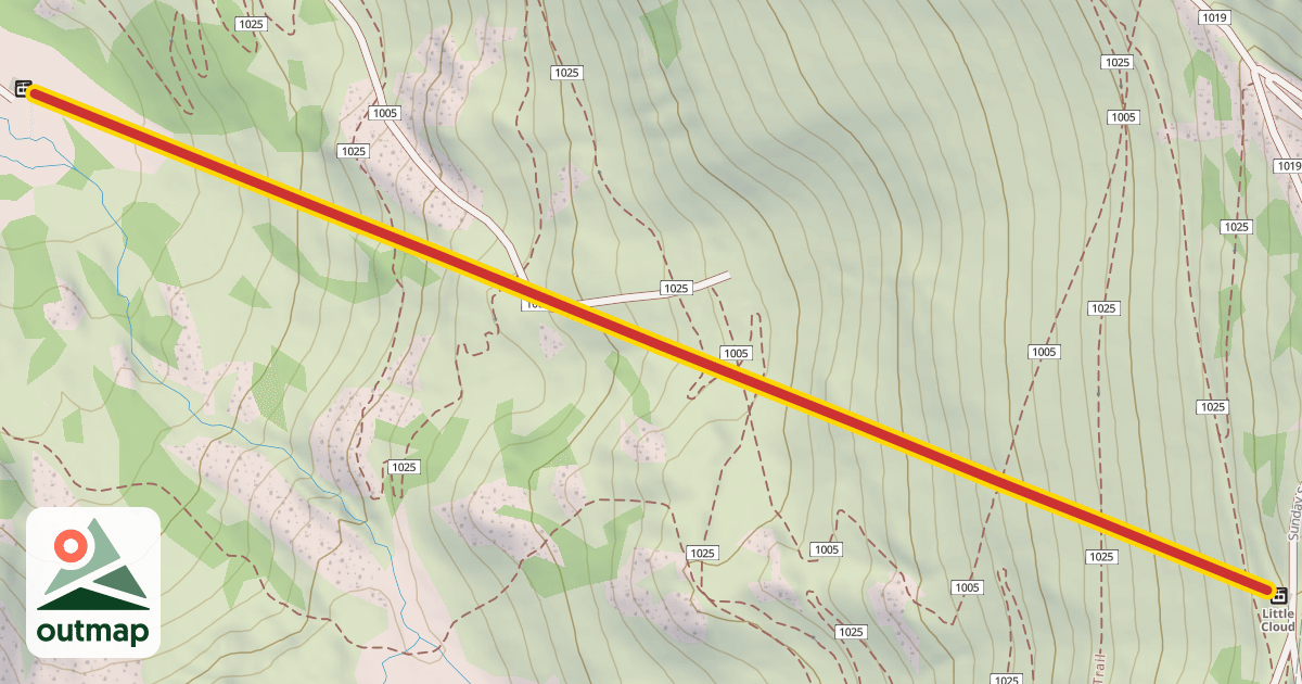 Map of Little Cloud