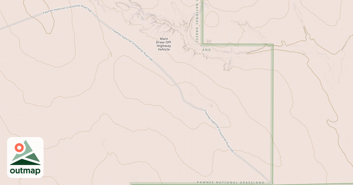 Map of ROAD 640