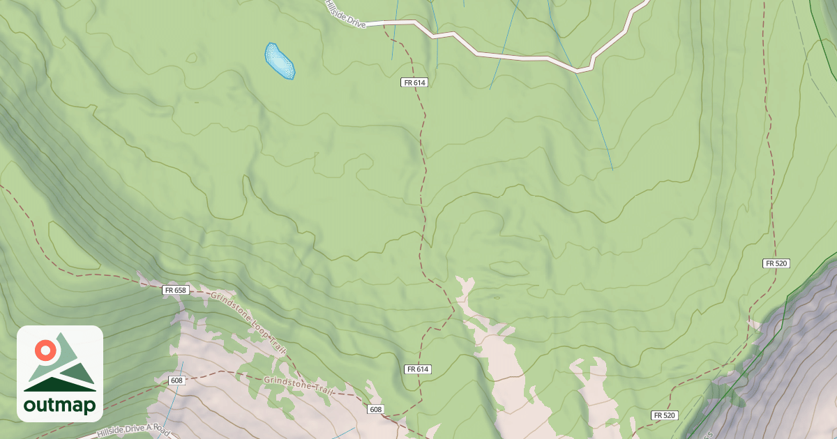 Map of HILLSIDE CONNECTOR