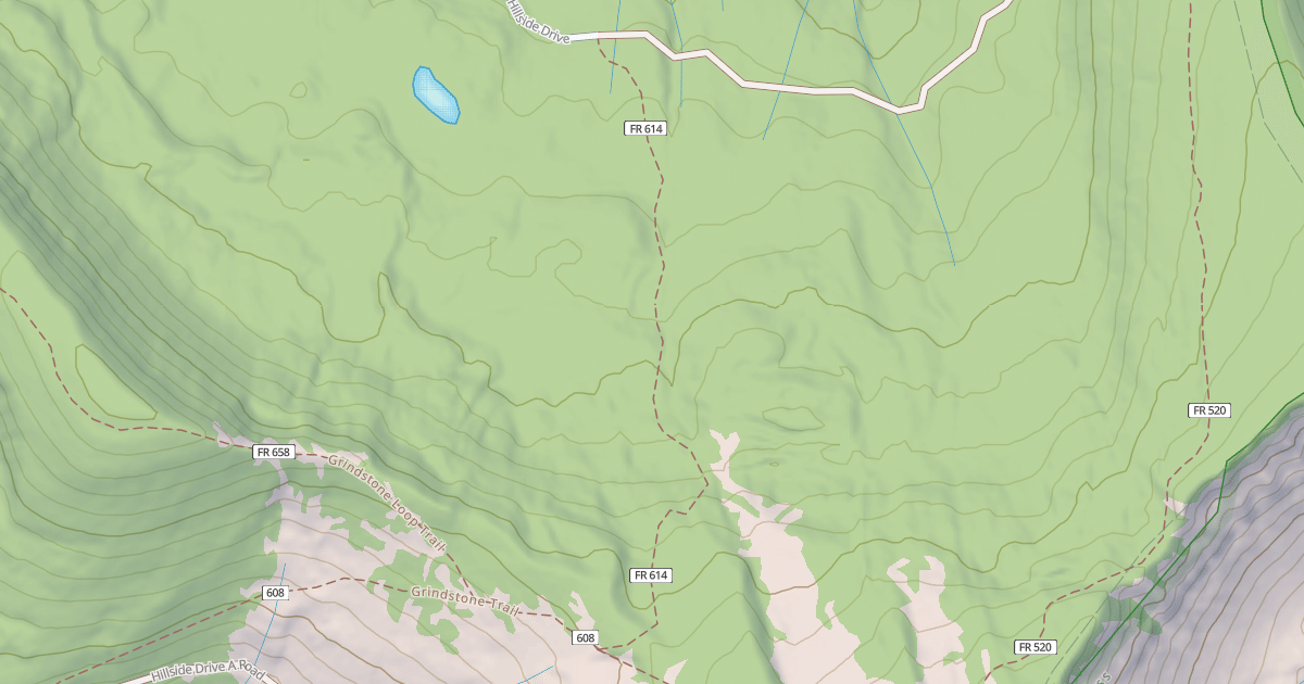 Map preview of HILLSIDE CONNECTOR