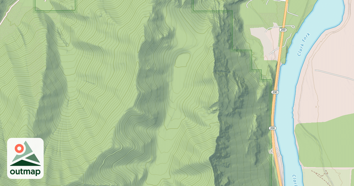 Map of EASY SLOPE