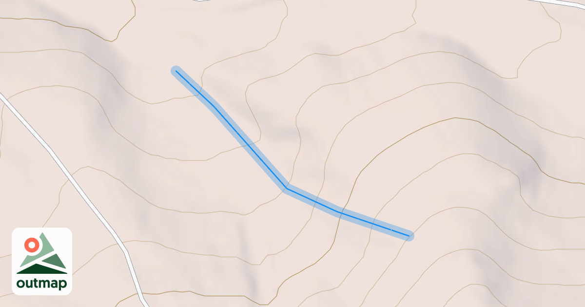 Map of Sweetwater Gap