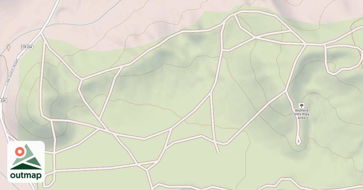 Map of BLM National GTLF Public Motorized Roads 368644f1-6beb-4897-ba9f-faa6b56f6e08