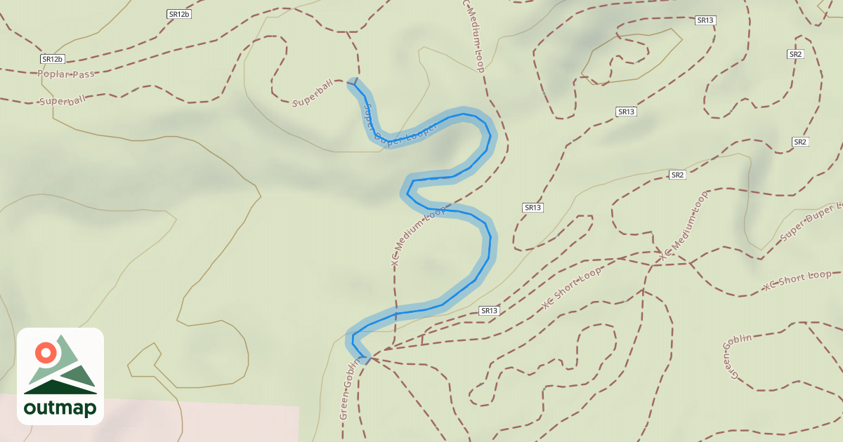 Map of Super Duper Looper