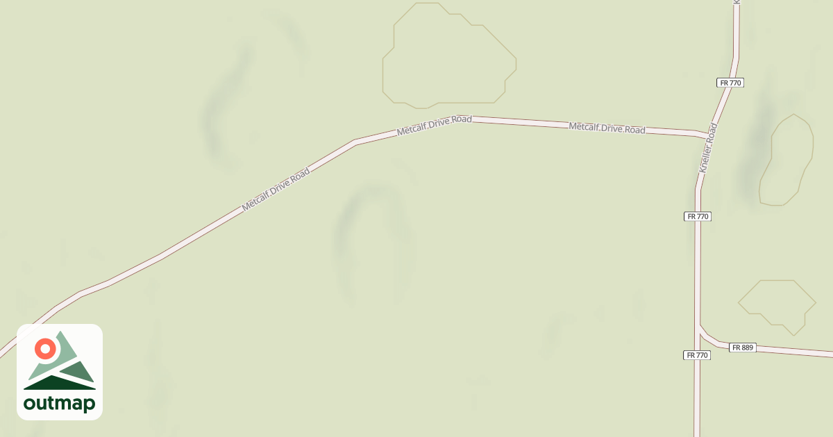 Map of METCALF DRIVE