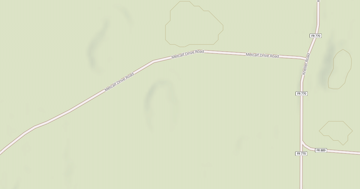 Map preview of METCALF DRIVE