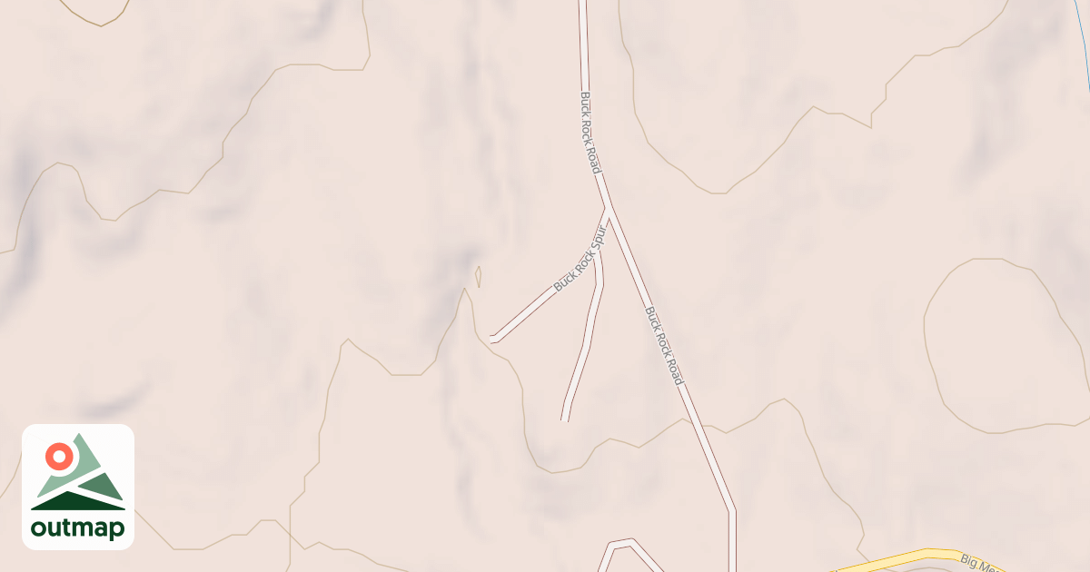 Map of BUCK ROCK
