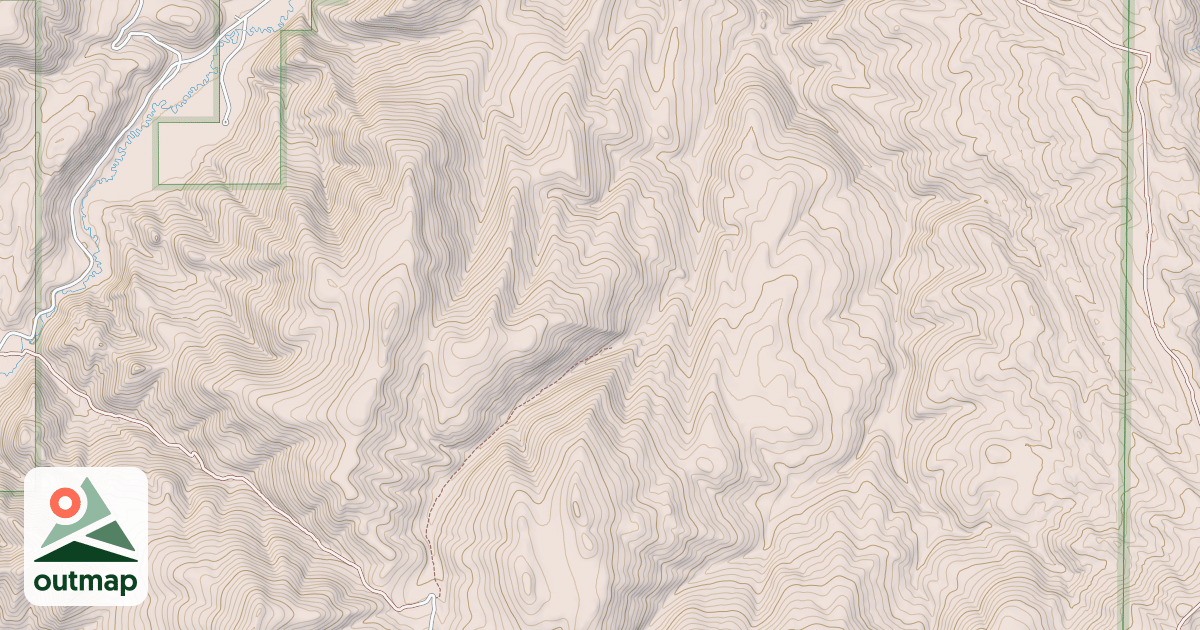 Map of PINE CREEK