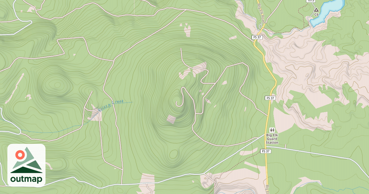 Map of Robinson Prairie Snomo