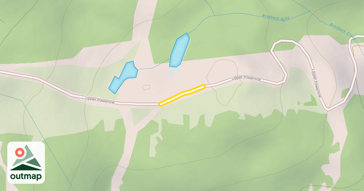 Map of Upper Powerline