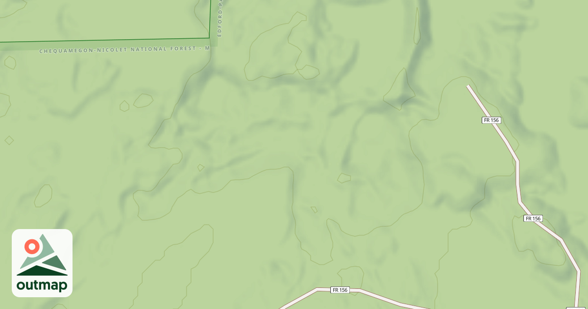 Map of FR 156B