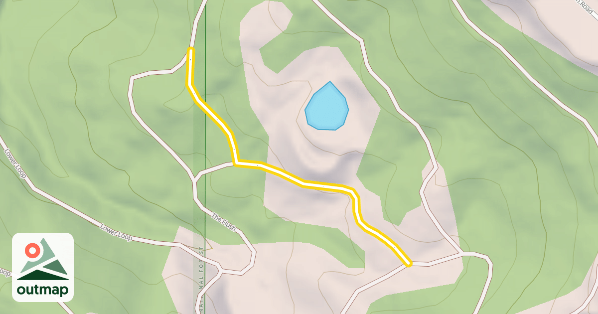 Map of Meadow Trail