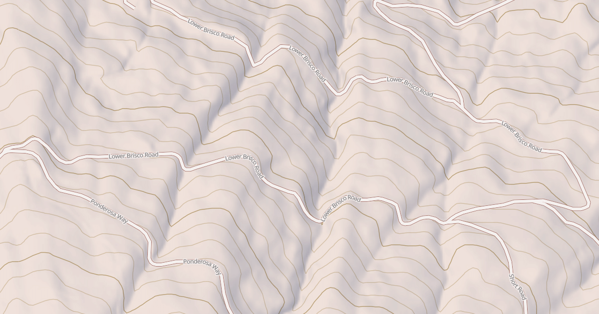 Map preview of LOWER BRISCO