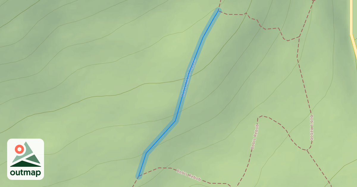 Map of Bob's Rebob Upper
