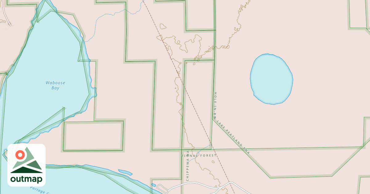 Map of BIG SOO SOUTH
