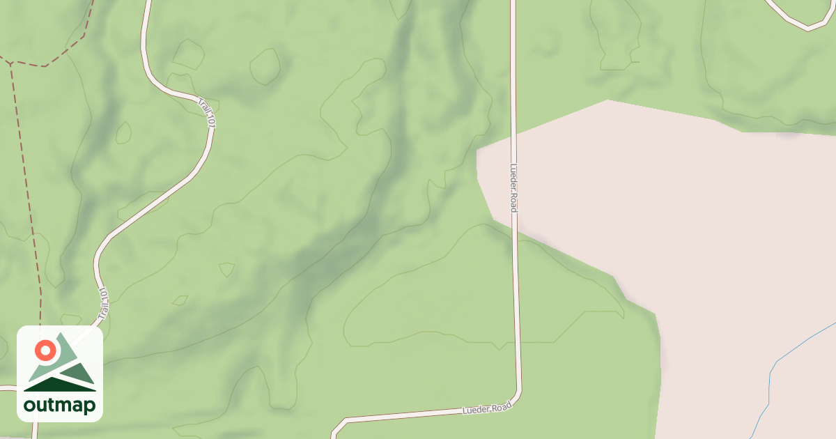 Map of FLAMBEAU ATV 101 SOUTH LOOP