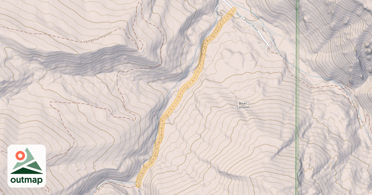 Map of New World Gulch