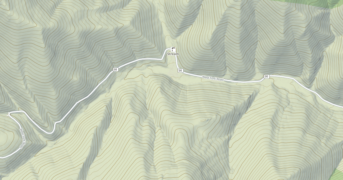 Map preview of (FDR) WEST FORK