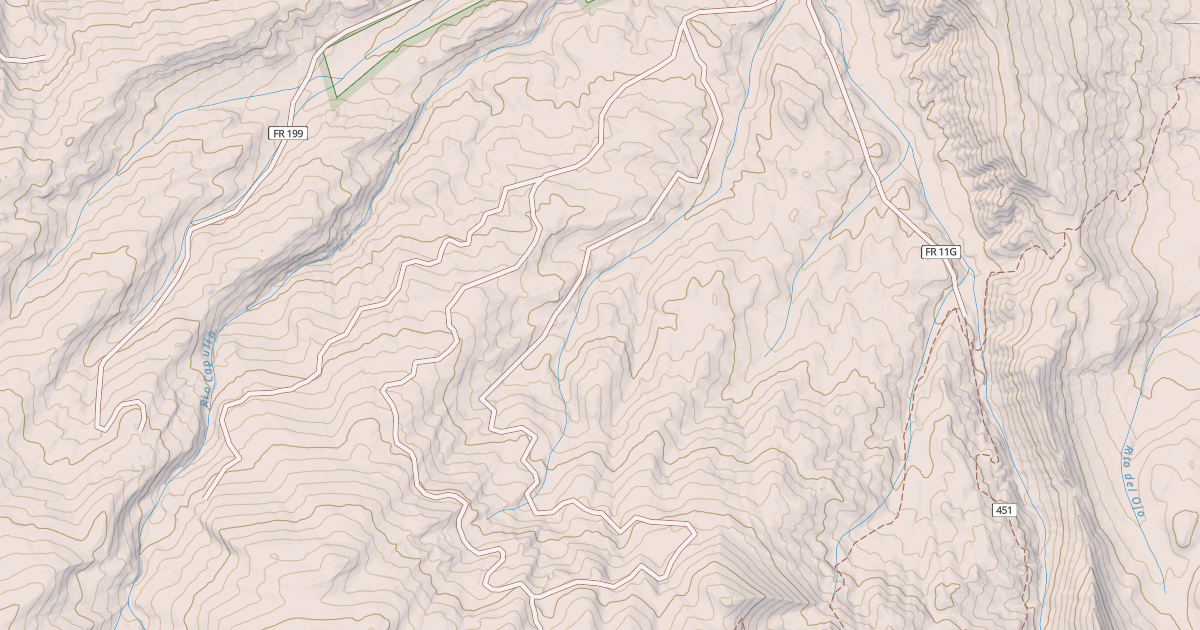 Map preview of CECILLA CANYON