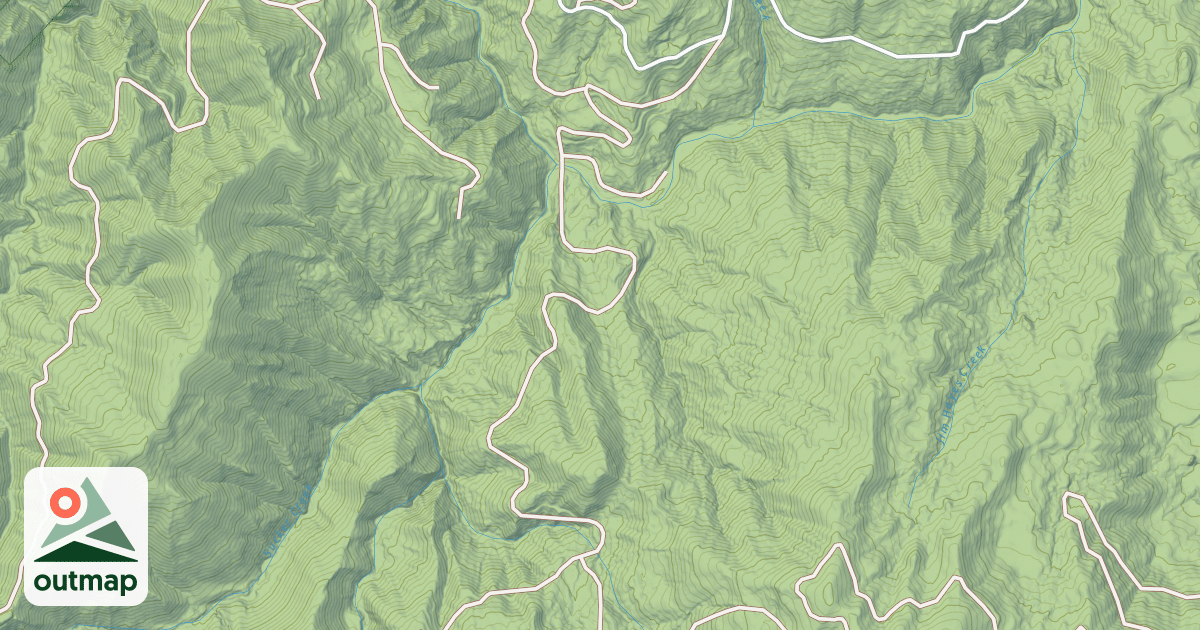 Map of NICKEL CREEK