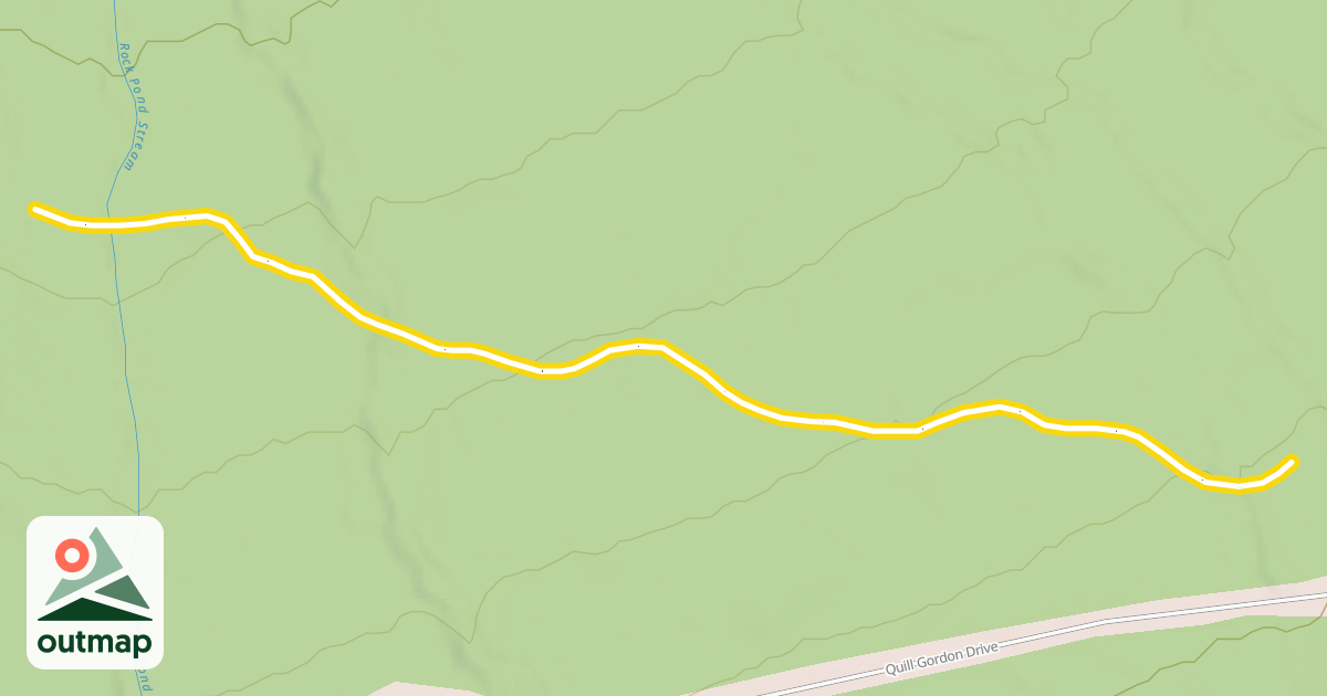 Map of Larry Hall Trail