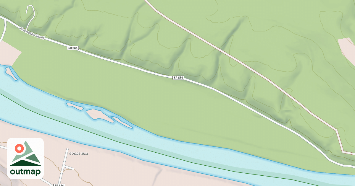 Map of GOODS LANDING