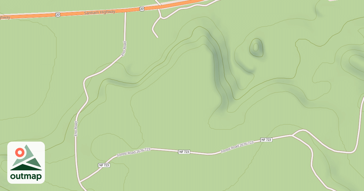 Map of Litte Nash