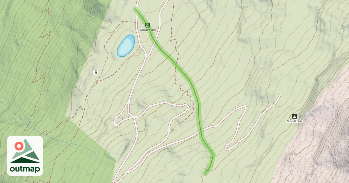 Map of Myrtilles