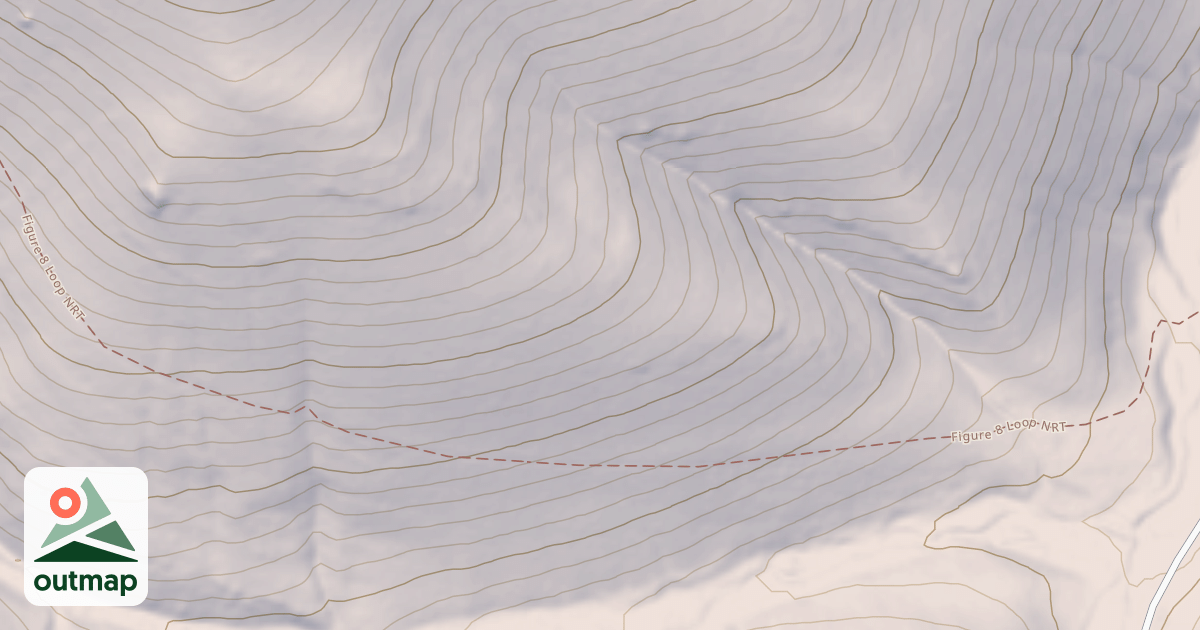 Map of N Fk Deep Creek