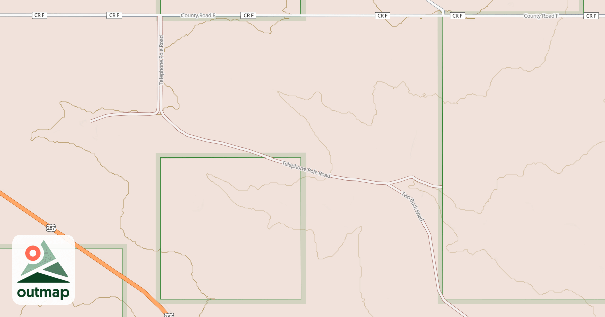 Map of TELEPHONE POLE