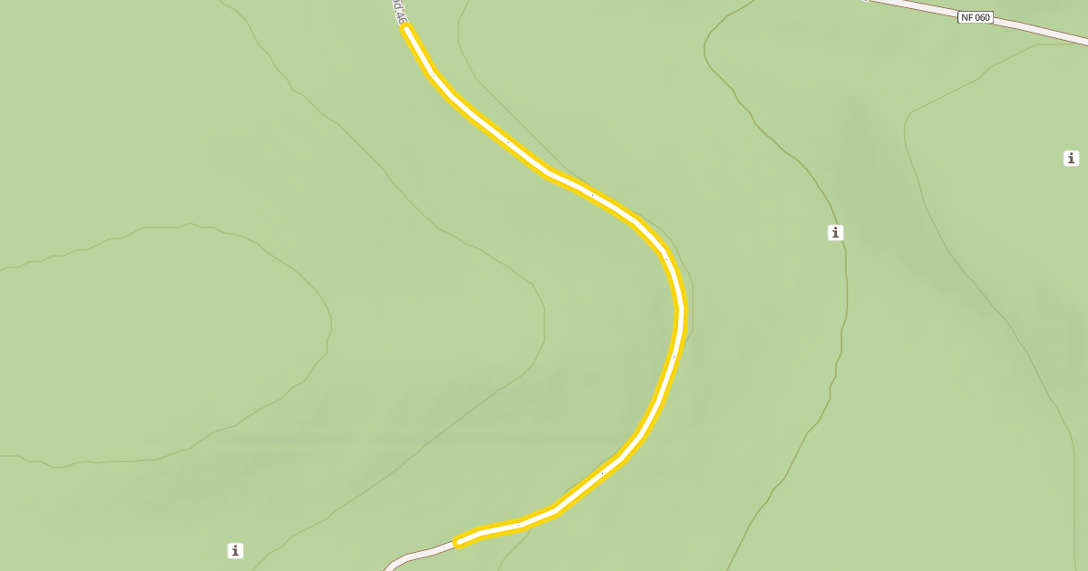 Map preview of Forest Road 4615-062
