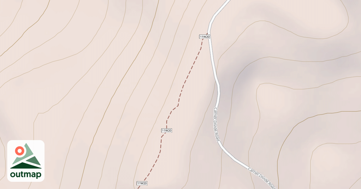 Map of Dobbins Gulch
