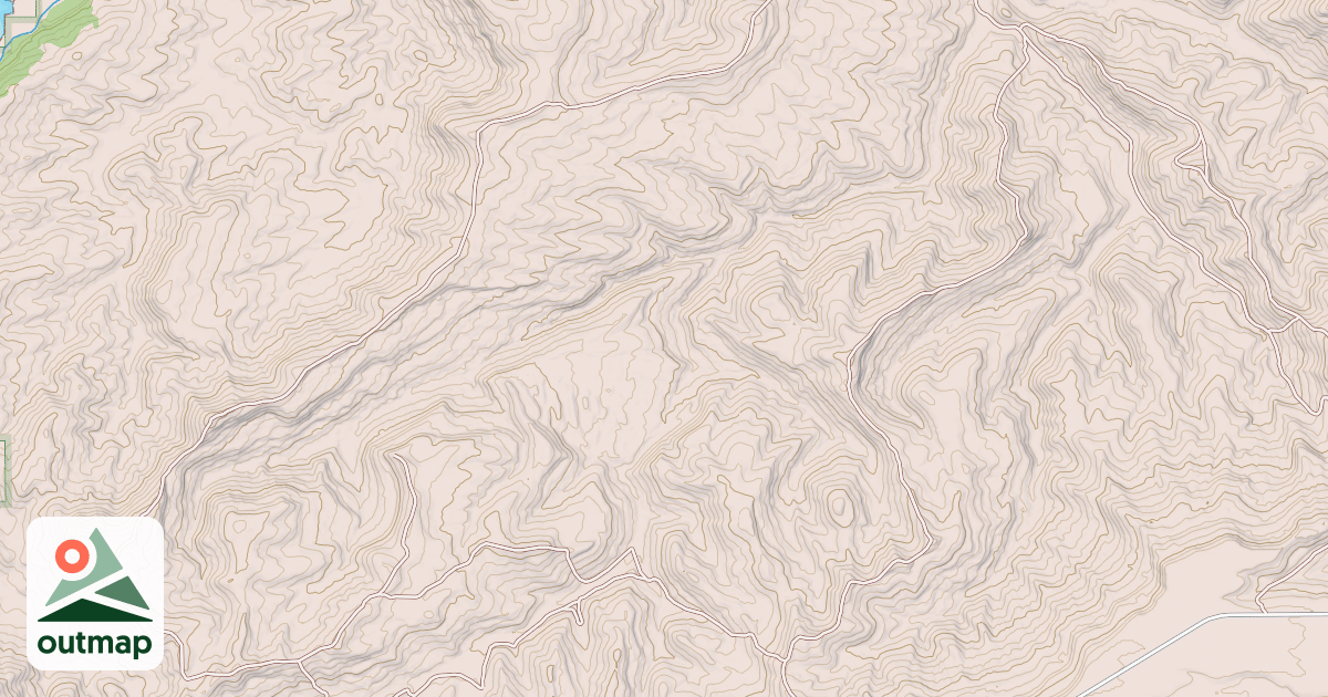 Map of COYOTE GULCH