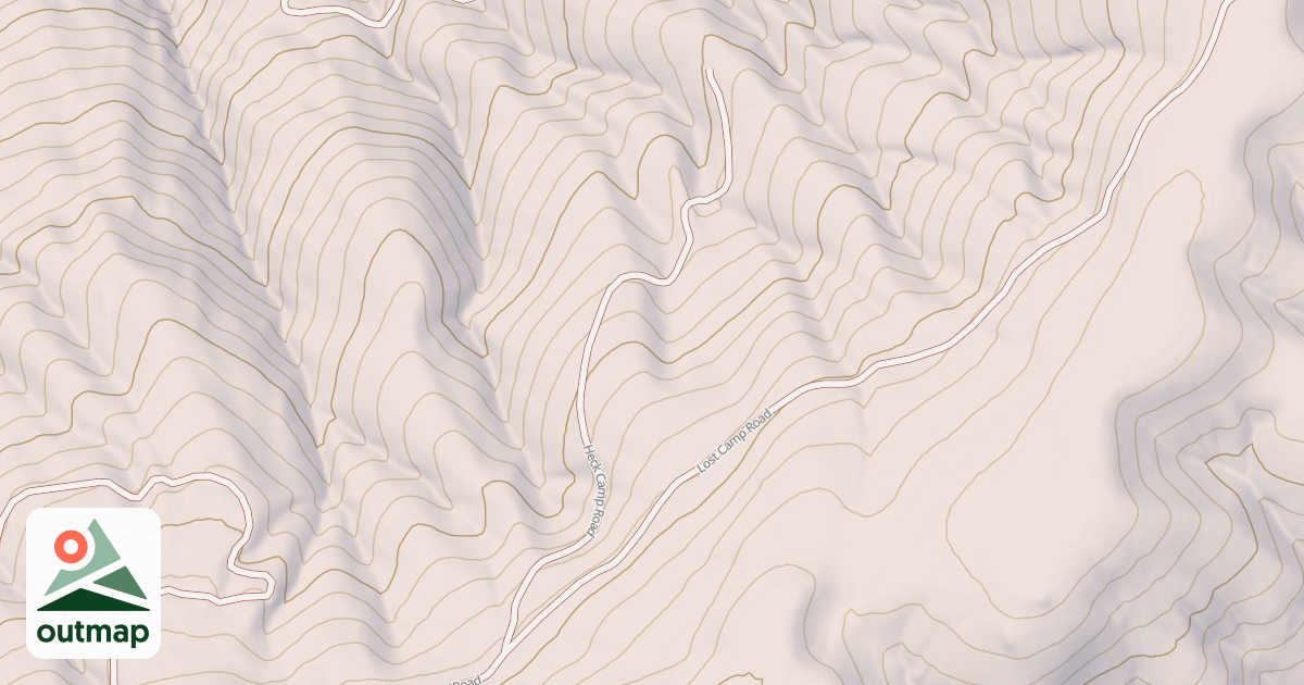 Map of HECK CAMP