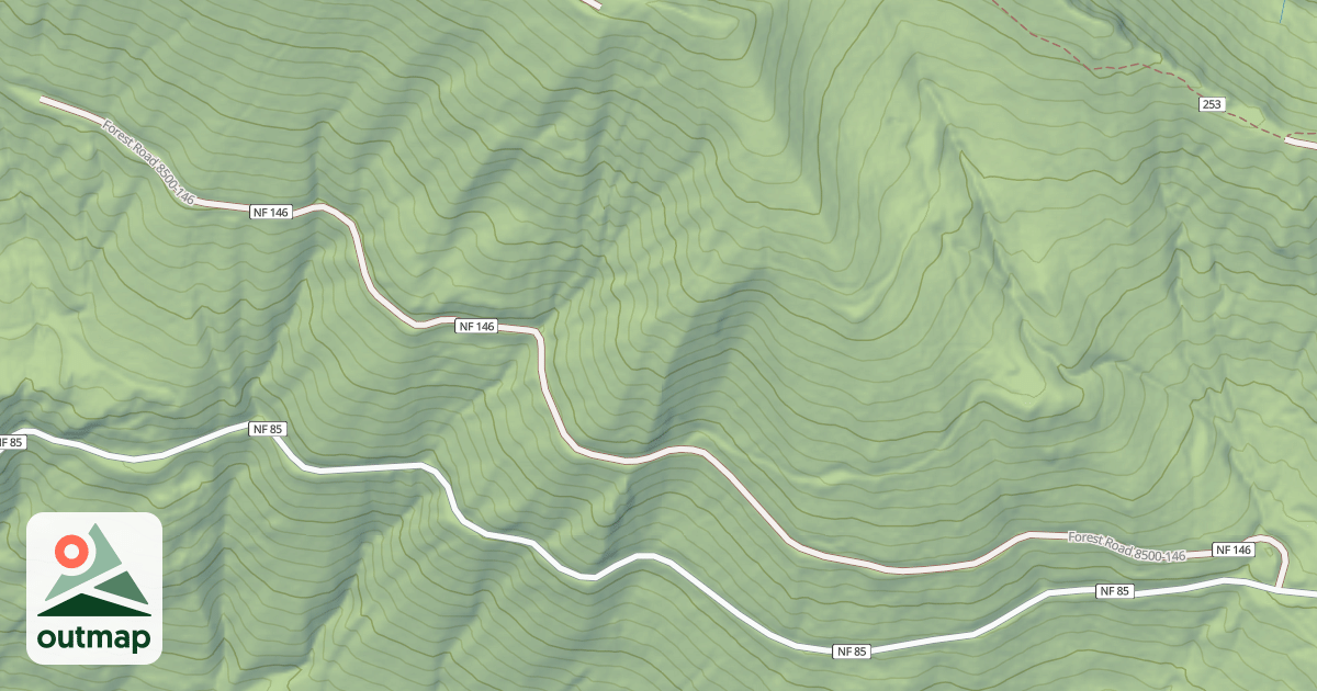 Map of GREENWOOD