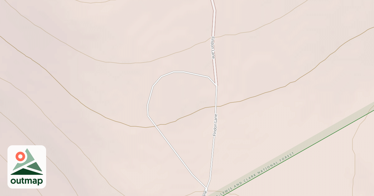 Map of DAISY DEAN TRAILHEAD