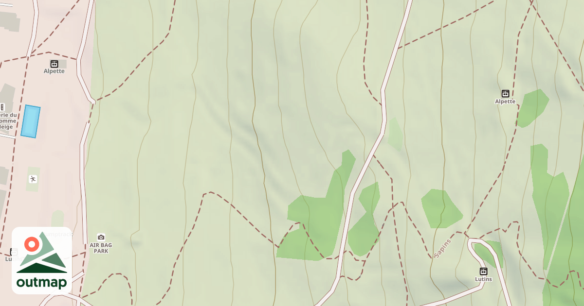 Map of Alpette