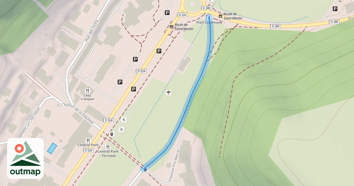 Map of Variante Park