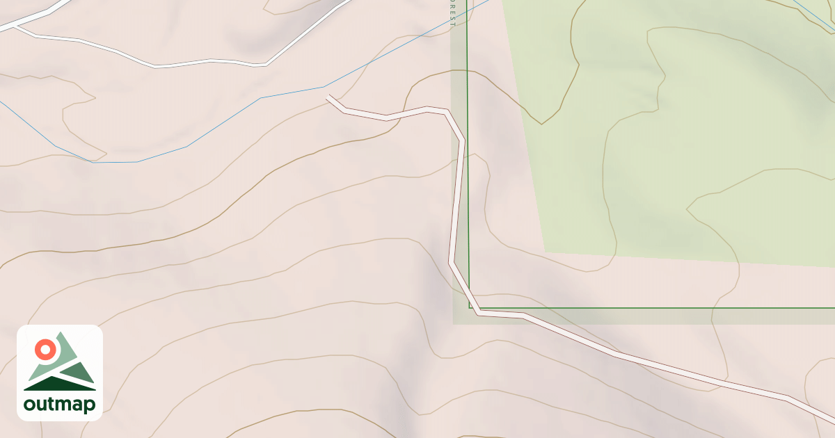 Map of USFS Motor Vehicle Use Map Roads {A0AF17A4-ED55-478A-A139-B09E75340663}