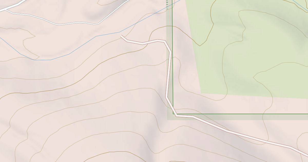 Map preview of USFS Motor Vehicle Use Map Roads {A0AF17A4-ED55-478A-A139-B09E75340663}