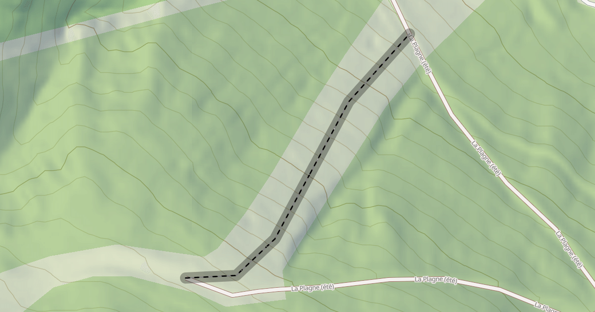 Map preview of Mur de la Noire