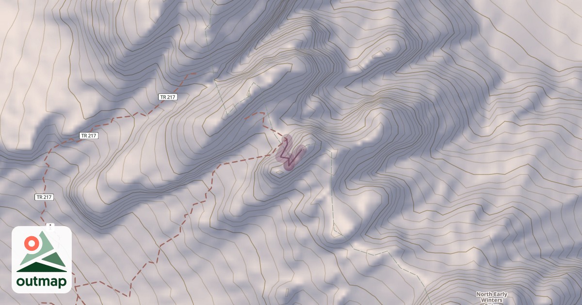 Map of Lexington Tower North Face