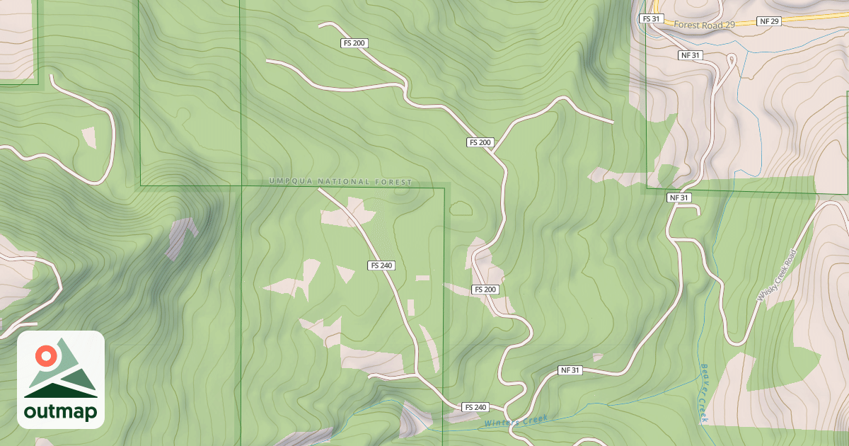Map of BEAVER JACK/LO BURNT T.S