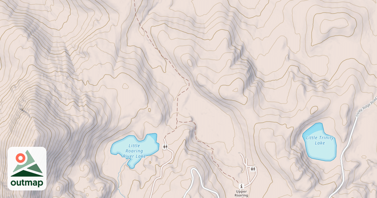Map of Roaring River