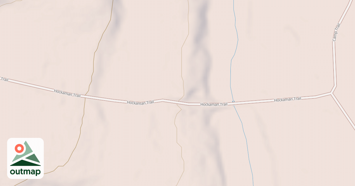 Map of Moose Run Trail