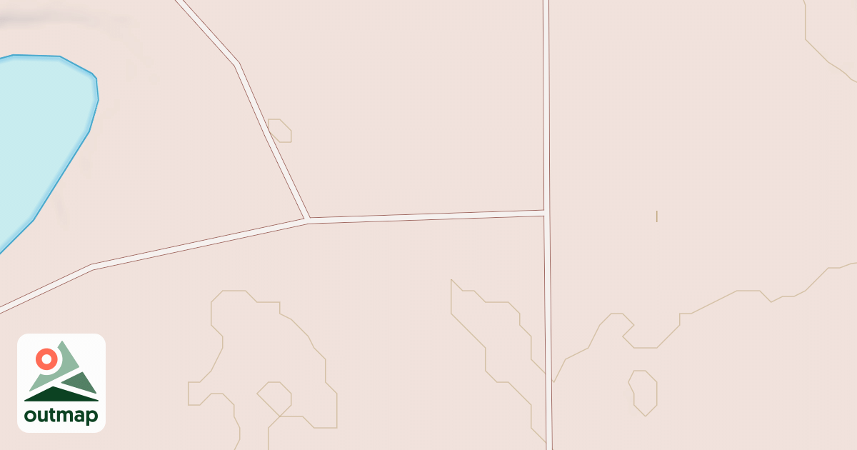 Map of General C.C. Andrews State Forest Trails