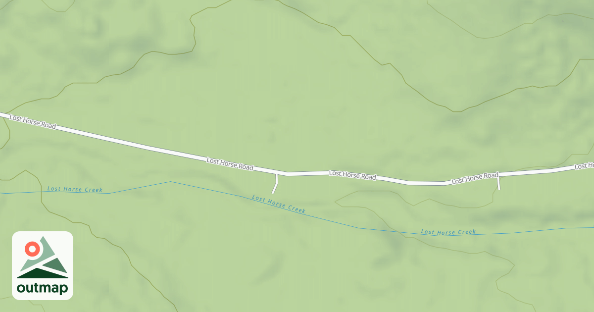 Map of (FDR) LOST HORSE