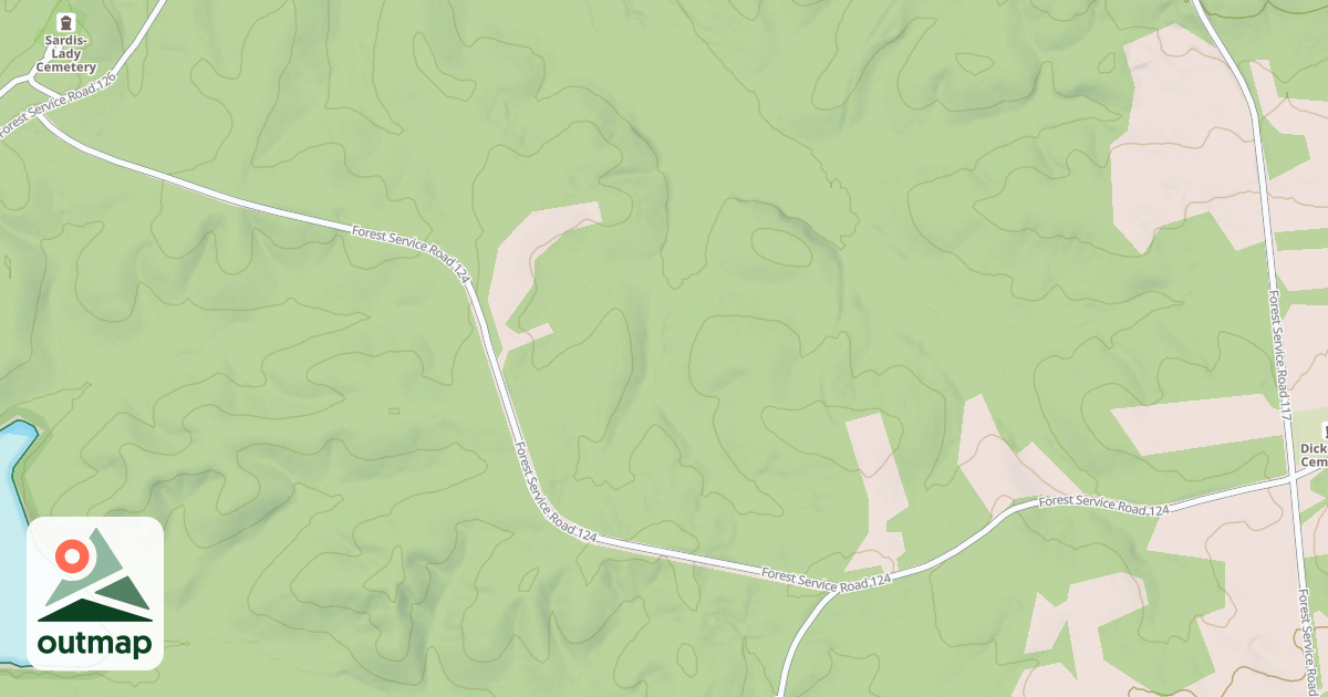 Map of COTHRAN ROAD