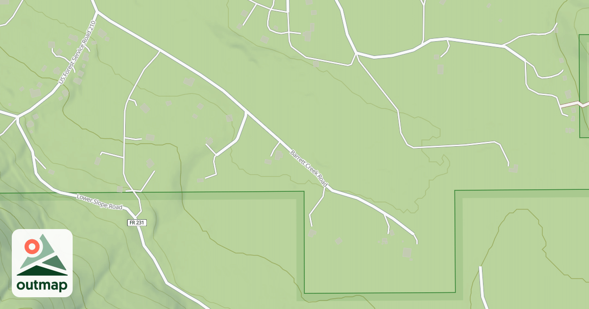 Map of BARRETT CR